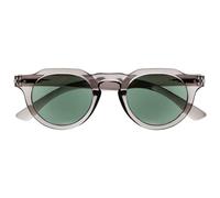 OPULIZE RIO Blue Light Blocking Glasses - Flat Top Frame - Grey - Mens Womens - Spring Hinges - B53-7