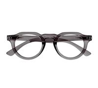 OPULIZE RIO Blue Light Blocking Reading Glasses - Flat Top Frame - Grey - Mens Womens - Spring Hinges - B53-7 - +3.00