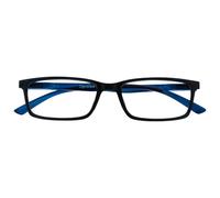 OPULIZE See Blue Light Blocking Glasses Black Blue Arm Computer Gaming Anti Glare Mens Womens B9-1 +0.00