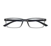 OPULIZE See Blue Light Blocking Reading Glasses Grey Computer Gaming Anti Glare Mens Womens B9-7 +2.50