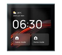 Opuorcy 1 PCS Tuya Smart Touch Screen Control Panel 4 Inches Multi-Functional for Intelligent Scenes Built in Alexa