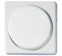 OPUS® 1 x 50 mm Cover for Rotary dimmer, Pure White