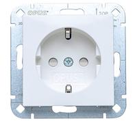 OPUS® 55 Protective Contact Socket Premium with Touch Protection Colour Polar White