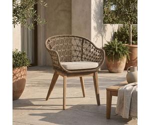 Opus Grey Woven Rope Chair