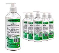 Opus Intensive Hand Moisturiser 500ml x 6 - Reconditioning Cream for Cracked and Dry Skin Resulting from Eczema, Psoriasis or Dermatitis - Handcream for Working Hands - Pleasantly Perfumed Hand Lotion