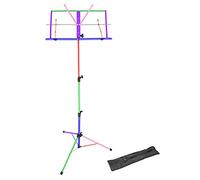 Opus LMS02-MX Lightweight Folding Music Stand with Carrying Bag - Mixed colors