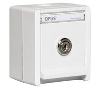 OPUS® Resist Protective Contact Socket 1-Way with Lock Design Closure "2", Colour Pure White
