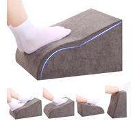 Opuvidity Foot Rest for Under Desk at Work Ergonomic Under Desk Footrest，Support Foot Pillow Double-Sided Footstool， for Office, Home & Gaming Leg Elevation Pillow Dark Gray