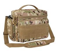 opux Tactical Lunch Box for Men, Leakproof Work Cooler Bag, Camo, Large