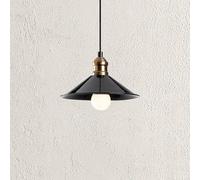 Opviq Berceste 250-S pendant light, black/gold, metal, Ø 24 cm
