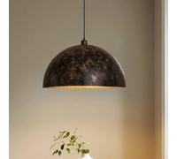 Opviq Berceste pendant light, Ø 60 cm, aged brass, metal