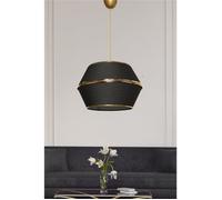 Opviq Chandeliers and ceiling lights Chandelier - Escape - Black in Black One size