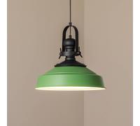 Opviq Craft pendant light, green, metal, Ø 41 cm, E27