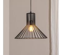 Opviq Fellini MR-757 pendant light, black, metal, Ø 38 cm