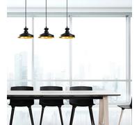 Opviq Hanging light Berceste 182-S1 3-bulb black/gold