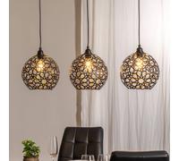 Opviq Hanging light Fellini MR-786 3-bulb linear black