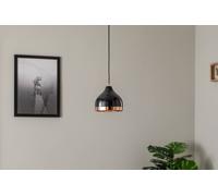 Opviq Pendant light Yildo 6866 1-bulb Ø17cm black/copper