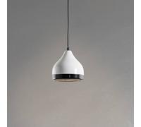 Opviq Yildo 6868 pendant light, white/black, metal, 1-bulb