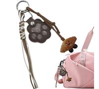 Opvonxeh Cat Hair Collector Keyring, Animal Lover Gift Key Ring for Memory, Light Memory, Family Memory, Home, Puppy, Kitten