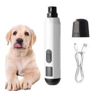 Opvonxeh Electric Dog Nail Trimmer, 5-Speed Rechargeable Pet Nail Grinder, 7.09 x 1.38 x 1.18 Inches Professional Grooming Tool For Small, Medium, And Large Dogs And Cats