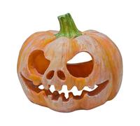 Opvonxeh Pumpkin Fish Tank Shelter, Aquarium Halloween Decoration, Fish Tank Pumpkin Hideaway, Resin Pumpkin Reptile House, Halloween Pumpkin for Fish Tank and Halloween 7.5x7.5x8 cm