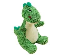 Opvonxeh Squeaky Toys for Dogs Anti-Stress Dinosaur Plush Toy for Teeth | Soothing Anti-Boredom Dog Chew Toy for Indoor Outdoor Education Puppy