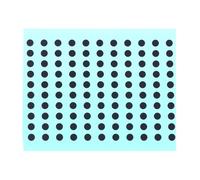 OPVYAEU 110 Pcs Conductive Tape Round Conductive Buttons Tactile Conductive Points for Remote Control Keypad Repair 4mm