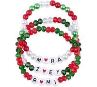 OPVYAEU 3 Pack Kpop Bracelet Set in Demon Hunters Design - K-Pop Merch & Fan Merchandise for Adult Fans, Stylish Accessories for Birthday, Party & Cosplay