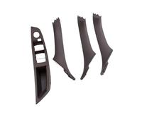 OPYJRL 4PCS LHD Auto Interior Left Right Door Handle Repair Kit for 5 Series F10 F11 F18 520 523 525 528 530 2010-2017 Automotive Accessories and Styling(LHD Brown-24pcs)