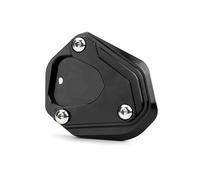 OPYJRL Bracket Accessories Motorcycle Stand Side Stand Extension Pad For CB650R CB500F CB500X CB400X CB300R CB125R CB650R 500F 500X CNC AI 2018-2025(Black)