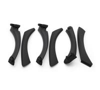 OPYJRL Car Door Handle Inside Pull Trim Cover for BMW 3 Series E90 E91 2004-2012(RHD Black 6PCS)