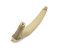 OPYJRL Car Front Rear Interior Door Inside Pull Handle Trim Panel Cover for BMW X5 X6 E70 E71 E72 2007-2013(Beige Right Inside)