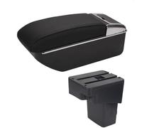 OPYJRL For Hyundai For Solaris 2013 2014 2015 2016 Car Armrest Box Protector Center Console Interior Parts Dedicated Retrofit Central console single and double storage boxes(Type B)