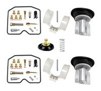 OPYJRL For Kawasaki KLE 500 KLE500-A Carburetor Repair Kit 1991 1992 1993 1994 1995-2003 With Plunger Diaphragm Float Parts(Style8)
