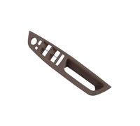 OPYJRL LHD RHD Car Driver Side Front Door Trim Handle Inner Door Armrest Panel Pull Trim Cover for E70 X5 2007-2013 Automotive Accessories and Styling(RHD A Brown)
