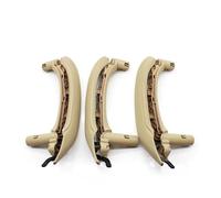 OPYJRL LHD RHD Car Interior Door Armrest Pull Handle Genuine Leather Cover Full Set Assembly for X3 X4 F25 F26 2010-2016 Automotive Accessories and Styling(LHD 6PCS Beige)