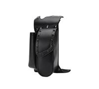 OPYJRL Motorbike Saddle Bag Leather Crash Bar Saddlebag Guard Bag Waterproof Water Bottle Holder for Road Glide 2000-2019 Motorbike Replacement Parts(Left (Brake Side))