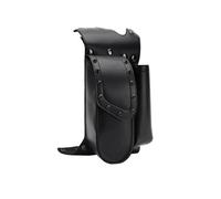 OPYJRL Motorbike Saddle Bag Leather Crash Bar Saddlebag Guard Bag Waterproof Water Bottle Holder for Road Glide 2000-2019 Motorbike Replacement Parts(Right (Clutch Side))