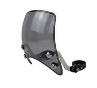 Motorcycle Windscreen Windshield Spoiler Adjustable Wind For Harley Sportster XL 1200 883 Part 2004-2019 2018 2017 arc shape Extension Arm(Titanium)