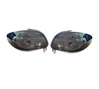 OPYJRL Vehicle rear accessories 1 Pair Car Red Smoked Tail Light Rear Tail Lamp Turn Signal Brake Stop Bumper For Peugeot 206 206CC 2004-2008(1)