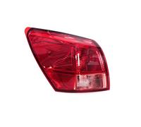 OPYJRL Vehicle rear accessories Car Inside Outside Taillight Rear Tail Light Signal Brake Lamp Without Bulb For Nissan For Qashqai 2007 2008 2009 2010(Outside Left)