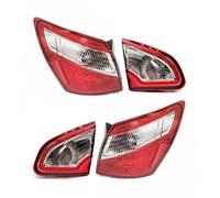 OPYJRL Vehicle rear accessories Car Outer Inside Side Tail Light For Nissan For Qashqai 2008-2015 EU Version Rear Brake Light Accessories(4PCS)