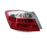 OPYJRL Vehicle rear accessories Car Rear Tail Light Brake Stop Reverse Turn Signal Lamp Taillight Rearlamp For For Accord 9th 2014 2015(Outer Left)