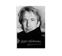 OqcEha Alan Rickman Retro Poster Star Wall Art Gifts Bedroom Prints Home Decor Hanging Picture Canvas Paintings 12x18inch(30x45cm)