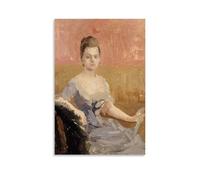 OqcEha Albert Edelfelt Paintings Wall Art Poster Prints Augusta Lewenhaupt Cool Artworks Painting Wall Art Canvas Prints Hanging Picture Home Decors Gift Idea 24x36inch(60x90cm)