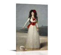 OqcEha Francisco De Goya Paintings Wall Art Poster Prints Goya Alba1 Art Canvas Painting Decor Wall Print Photo Home Modern Decoratives Frame 08x12inch(20x30cm)