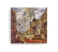 OqcEha Gustave Moreau Paintings Wall Art Poster Prints The Triumph of Alexander The Great Wall Art Picture Painting Canvas Prints Artworks Bedroom Living Room Decor 12x12inch(30x30cm)