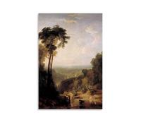 OqcEha J.M.W.Turner Paintings Wall Art Poster Prints Crossing The Brook Art Print Wall Photo Paint Hanging Picture Family Bedroom Decor Gift Unframe 08x12inch(20x30cm)
