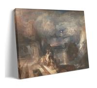 OqcEha J.M.W.Turner Paintings Wall Art Poster Prints The Parting of Hero And Leander Room Aesthetic Print Art Wall Painting Canvas Modern Bedroom Decor Frame 20x30inch(50x75cm)