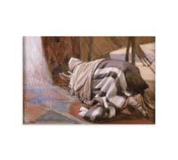 OqcEha James Tissot Paintings Wall Art Poster Prints God's Promises to Abram Wall Art Bedroom Prints Home Decor Hanging Picture Canvas Paintings 20x30inch(50x75cm)